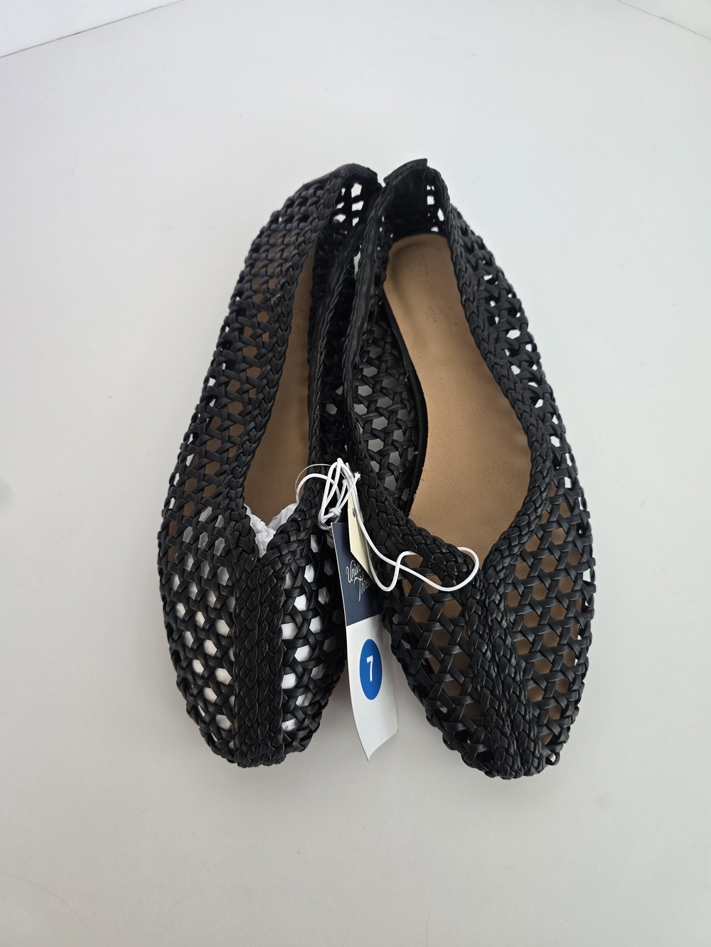 Universal Thread Black Gia Woven Ballet Flats